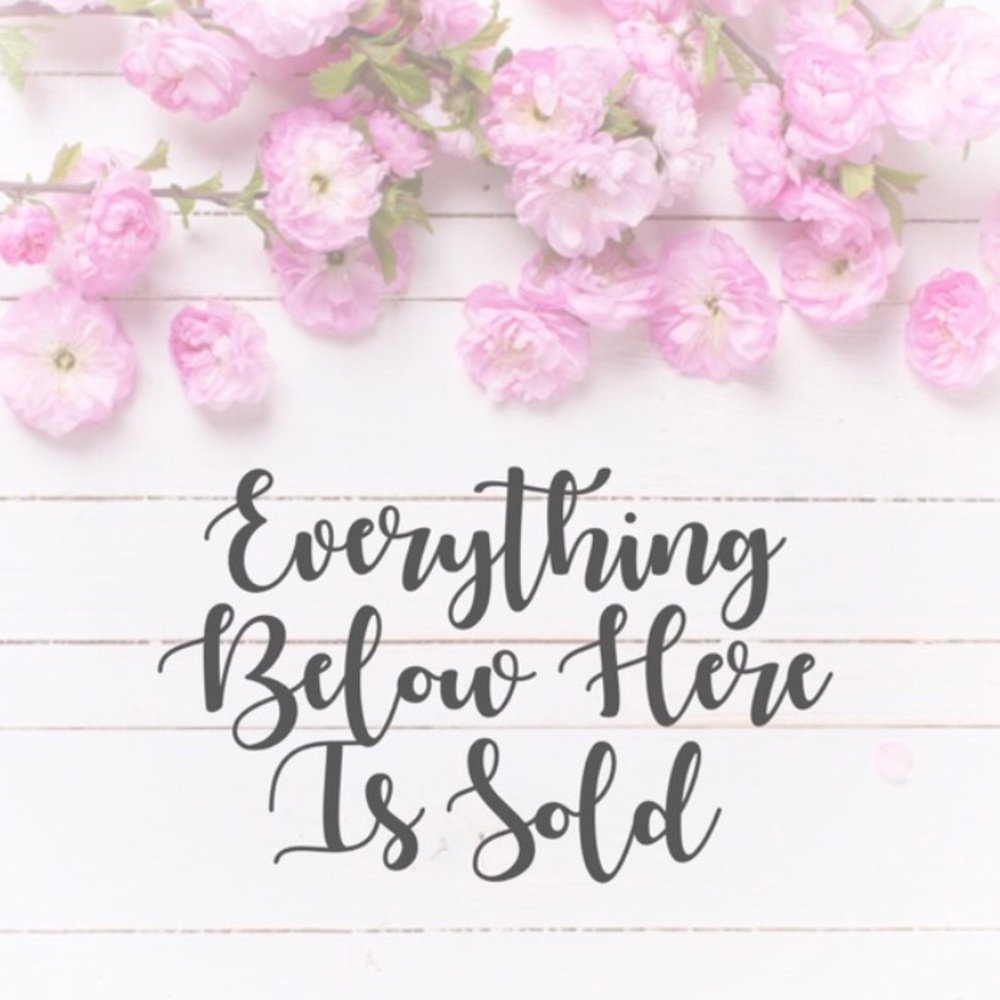 All items below are sold 💕